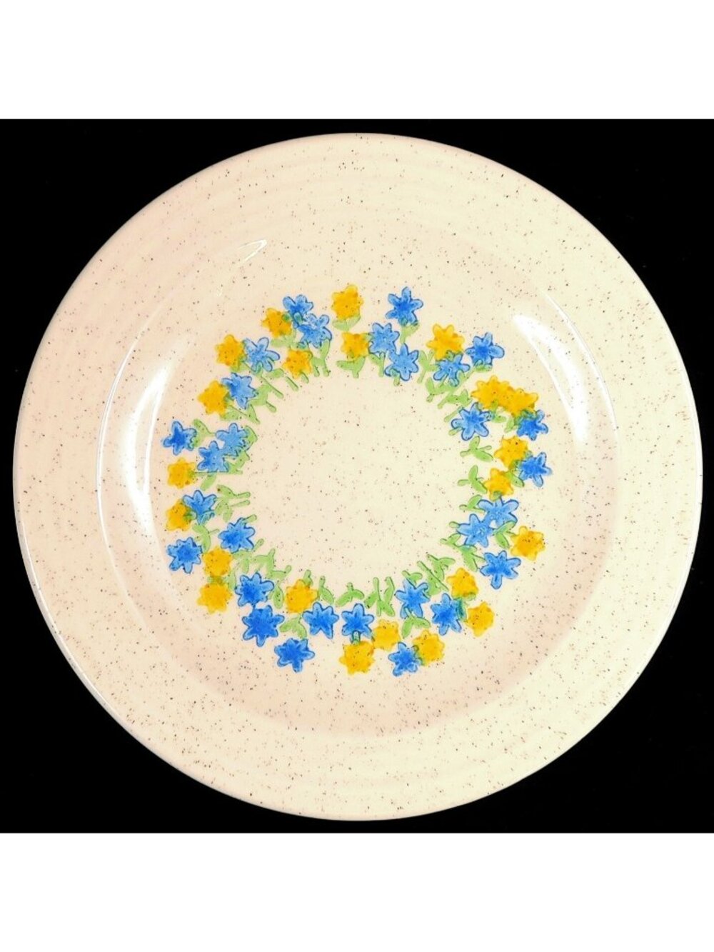 Homer Laughlin Sun Drops Bread & Butter Plate Vintage 1970s Floral Dishware